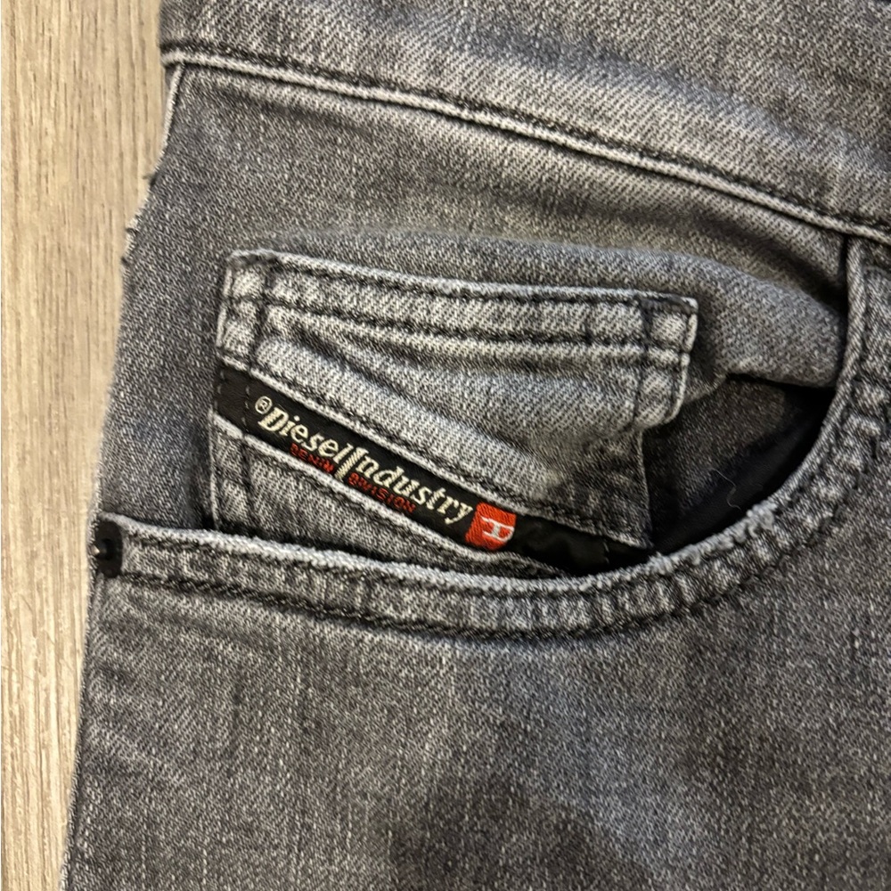 Diesel D-EETAR Men's Charcoal Jeans